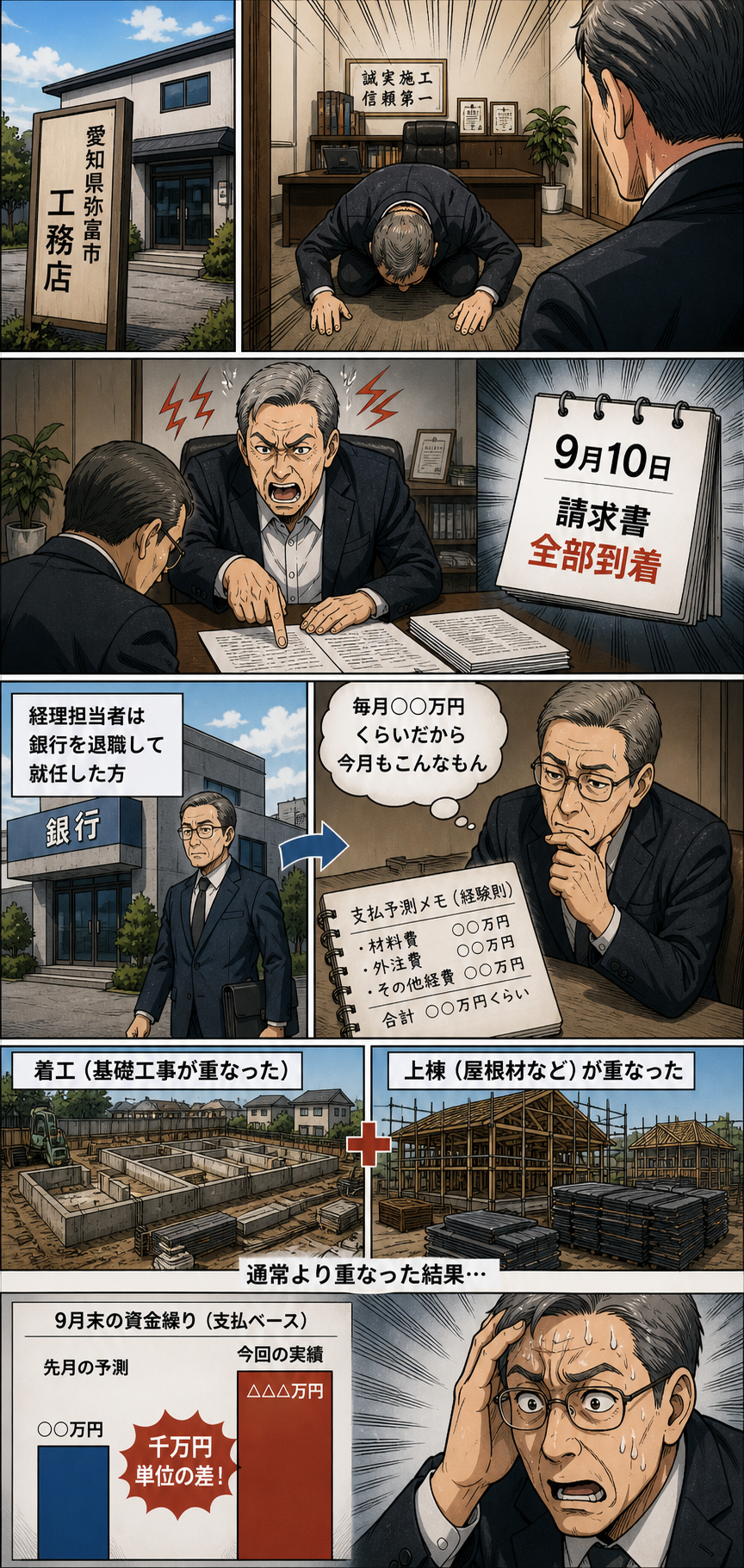弥富市工務店 資金繰り管理の原点